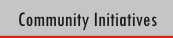 Community Initiatives